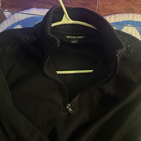 Black Zip Up Michael Kors Jacket - Picture 2 of 2